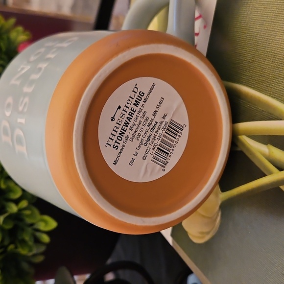 Do Not Disturb Gray/Green Mug - Picture 3 of 5